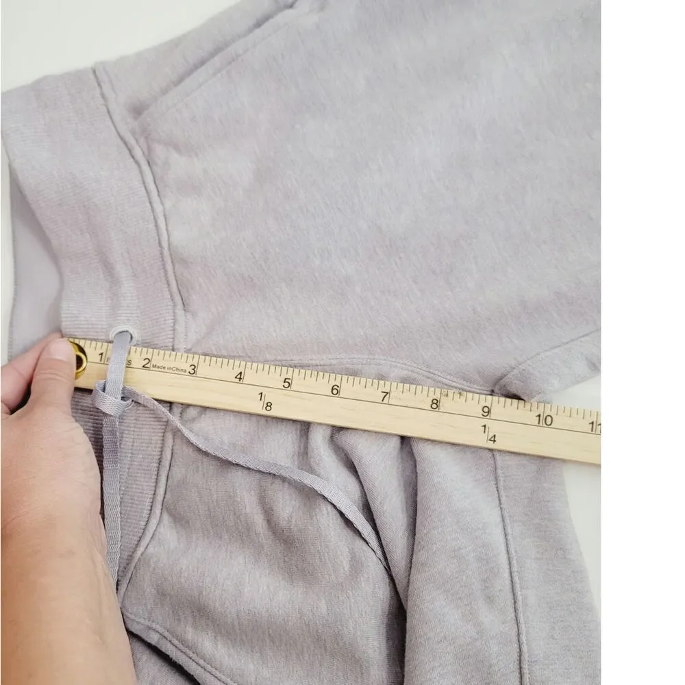 LULULEMON WARM DOWN JOGGER IN GRAY, SZ 4